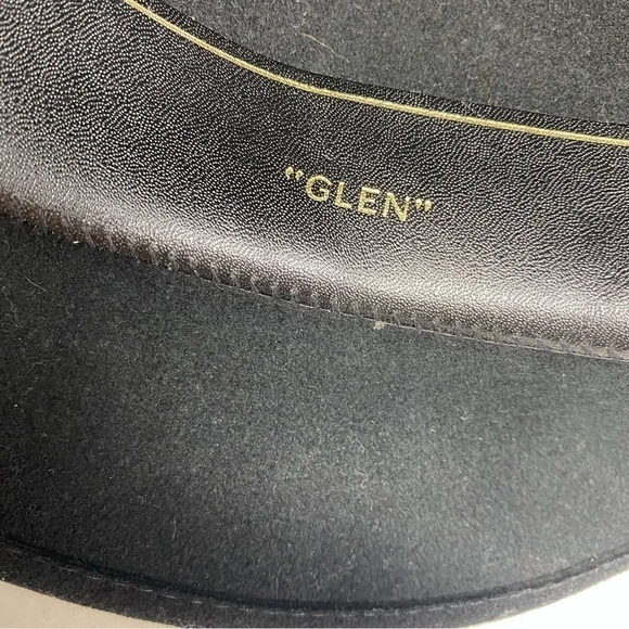 Bailey Black Glen Wool Furlite Crushable Fedora Size S - Picture 9 of 9